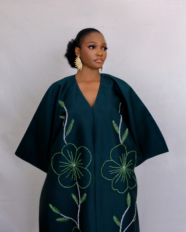 Aisha Floral Beaded Bubu