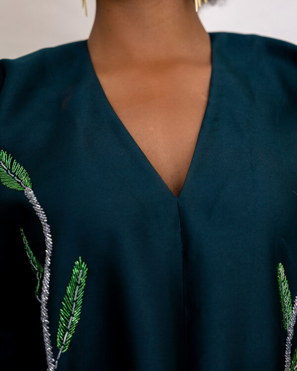 Aisha Floral Beaded Bubu - Image 2