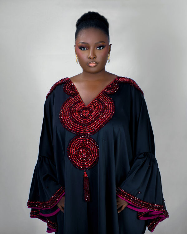 Rukky Luxury Silk Bubu - Image 3